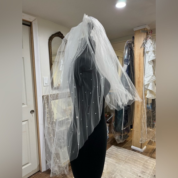 Beaded Wedding Veil 👰🏾‍♀️ - Picture 4 of 7